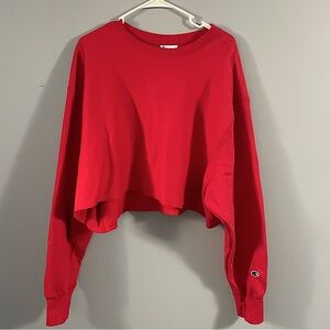 Cropped Champion Sweatshirt!